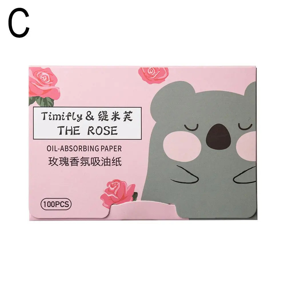 100 Pcs New Oil Blotting Paper Facial Portable Wipes Face Cleaner Oil Control Face Cleaning Tools Oil Absorbing