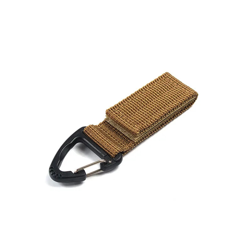 Gants en Nylon polyvalents, boucle, crochet de gant tactique, Clip de sécurité, randonnée en plein air, corde d'escalade, accessoires de rangement, 1/3/6 pièces