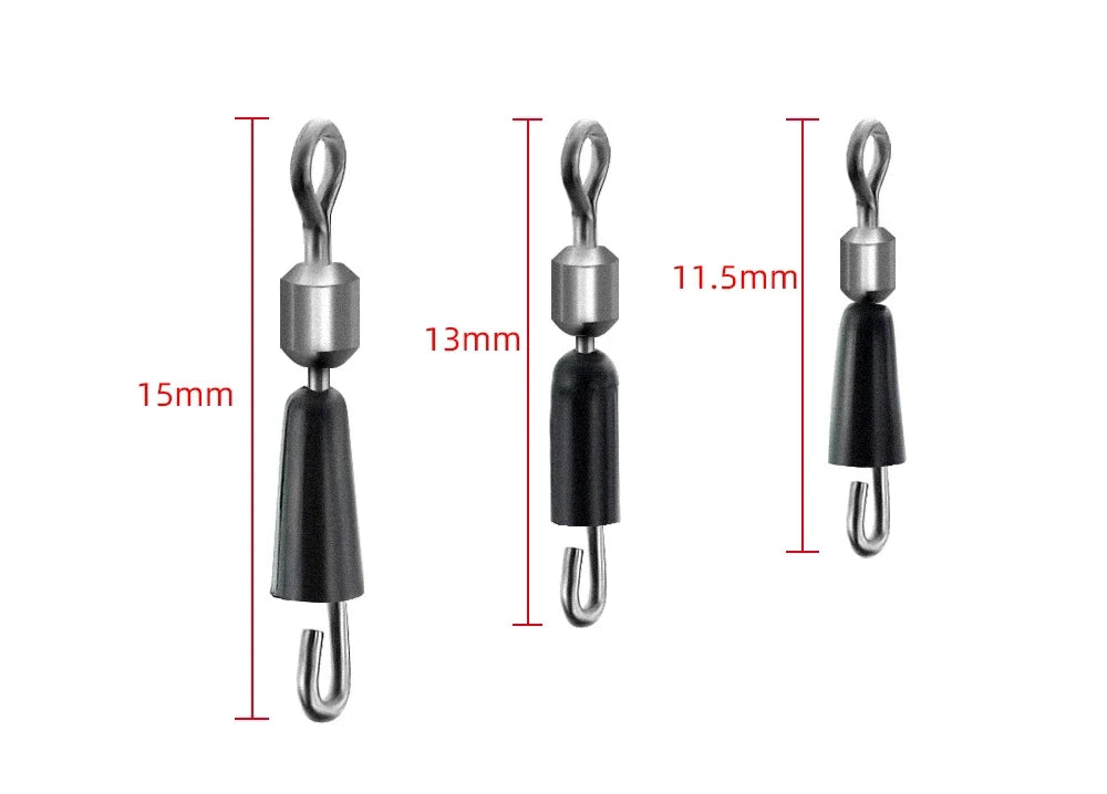 Pivots de Pêche à Changement Rapide — Lot de 20 Pièces