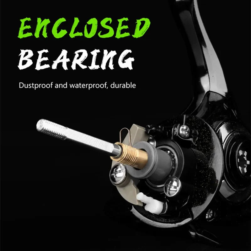 VWVIVIDWORLD, traînée maximale de 21KG, moulinet de pêche, équipement en alliage de Zinc, bobine en alliage, bras en métal, pied en métal, moulinet Spinning, pêche à la carpe, eau salée