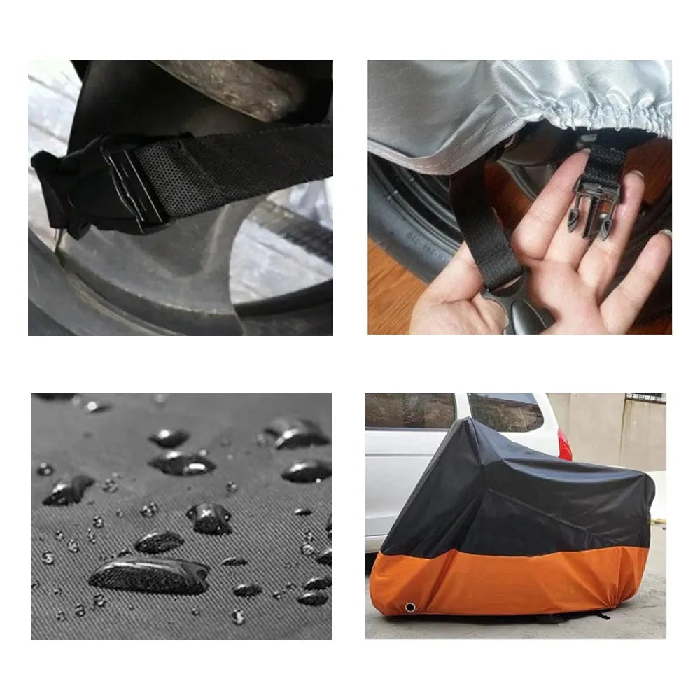Funda protectora impermeable para scooter de exterior, protección UV, polvo y lluvia, accesorios de moto para Zontes 150 250 350 D VX S T M R 703F 368G 703RR