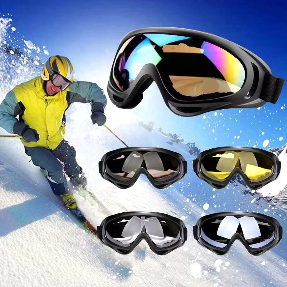 Lunettes de Cyclisme & Motocross — Masque Sport, Ski, Protection UV, Coupe-Vent, Unisexe