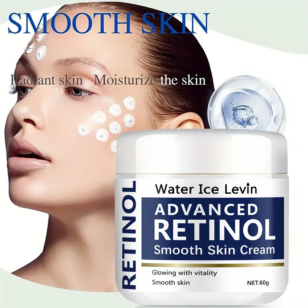 Crema de retinol avanzado para una piel suave Combinación de piel vibrante, suave y ligera Uso de día y de noche Crema hidratante con vitamina C apta para piel sensible Crema hidratante con retinol
