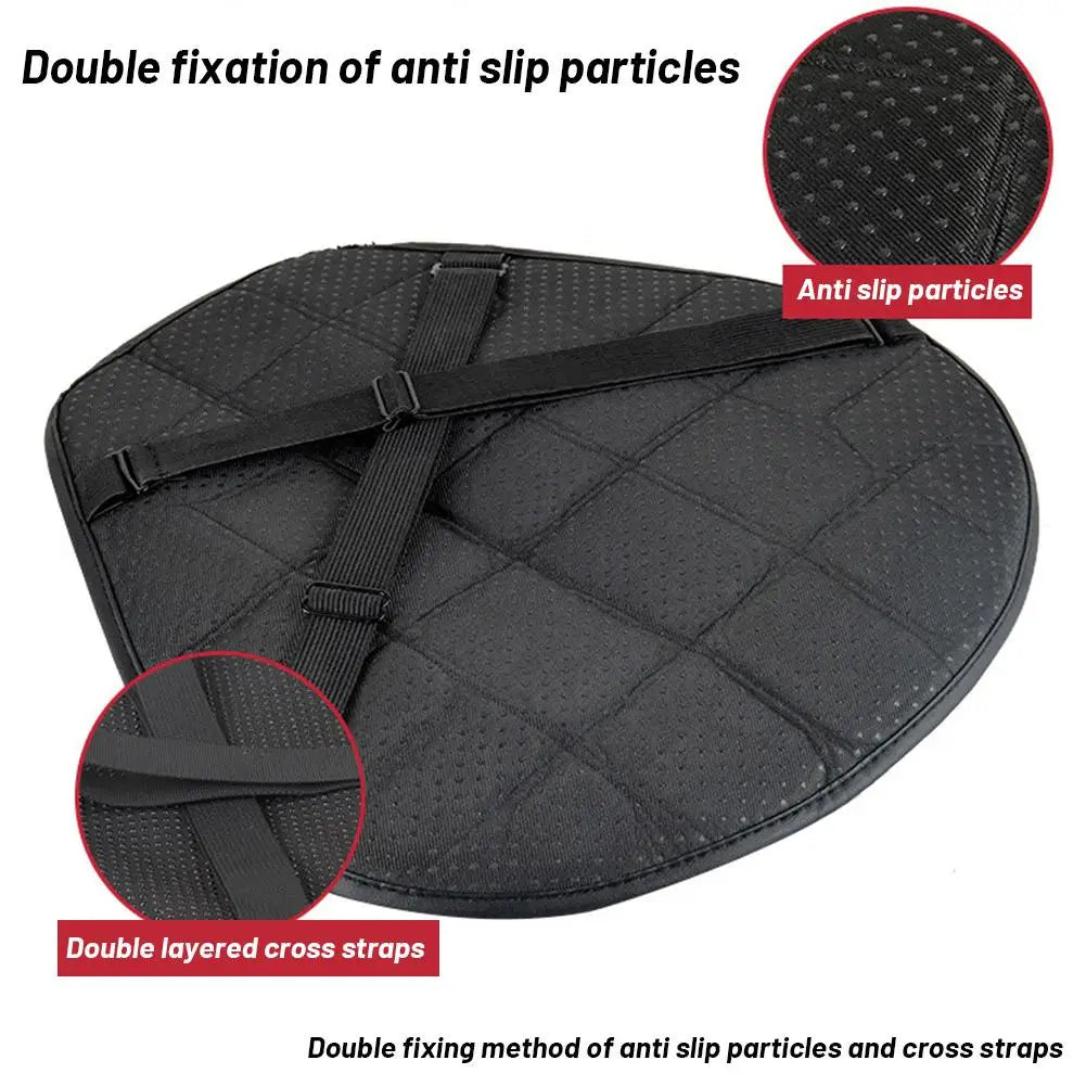 Motorcycle Seat Cover, EVA Foam Cushion, Soft and Comfortable, Universal Seat Cushion for Electric Bicycle Air Seat