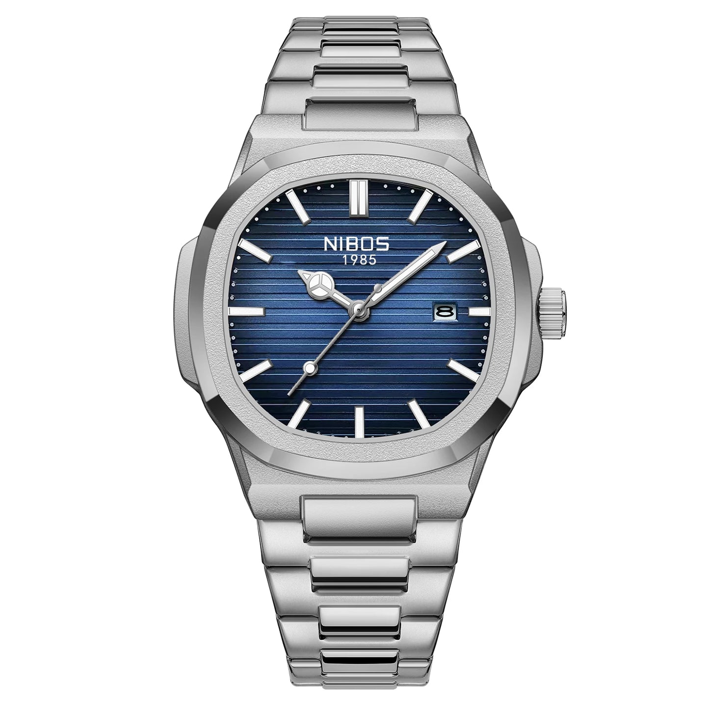 2025 nuevos relojes de cuarzo de lujo para hombre, relojes de pulsera impermeables 30M con fecha automática, reloj de acero inoxidable para hombre, cronógrafo deportivo, reloj para hombre