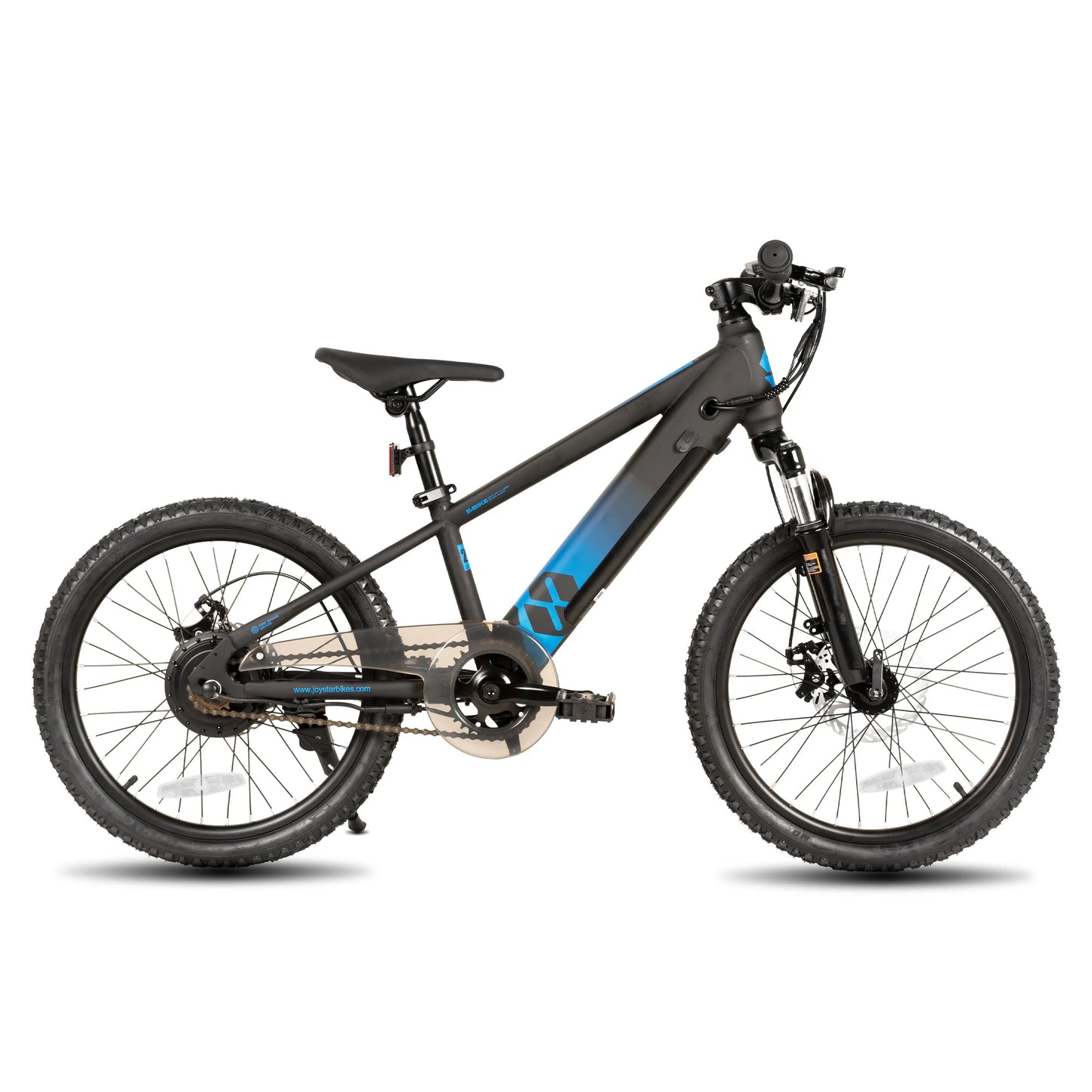 JOYSTAR Electric Bike for Kids Teens 7+ Years Old with 250W Motor, 15 Miles 15 MPH Electric Mountain Bike Safe Mini Electric Bikes