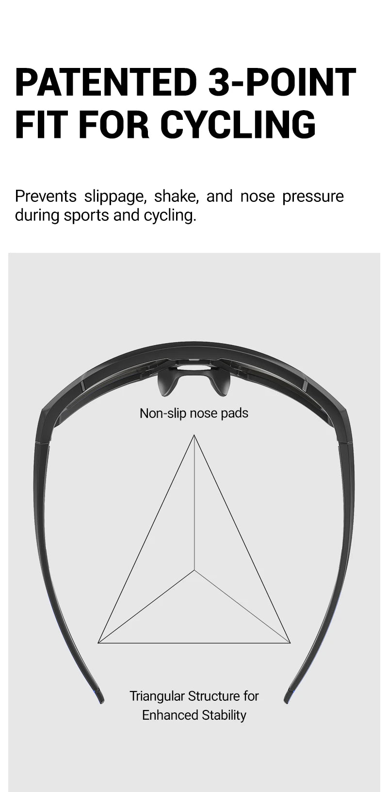 Lunettes de vélo de route et VTT UV400 — sport montagne, protection, hommes et femmes