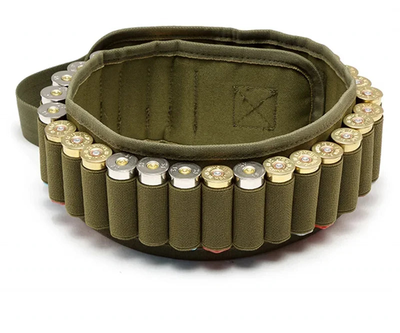 30 coquille ronde support ceinture formation accessoires de chasse Sports de plein air calibre 12 12GA munitions Bandolier cartouche ceintures de taille