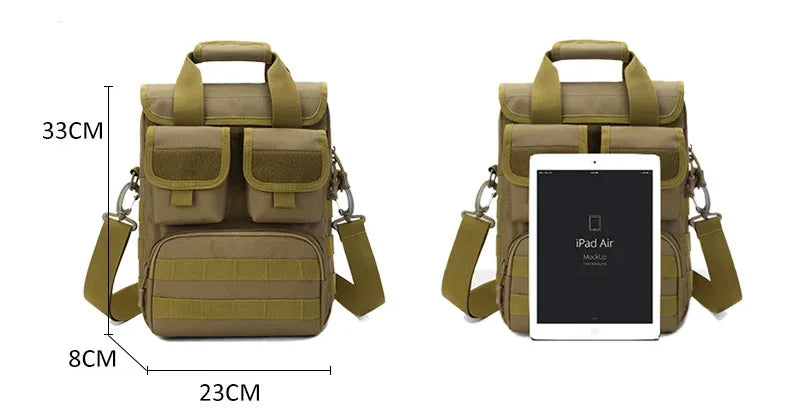 Sac à bandoulière imperméable pour homme, sac à bandoulière extérieur, sacs de messager initiés, sac à ceinture unique CamSolomon, sacs à main