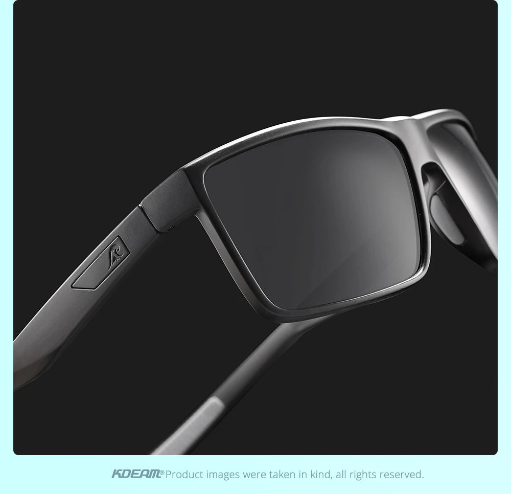 Lunettes de soleil résistantes aux rayures — verres polarisés, protection UV400, sport et loisirs