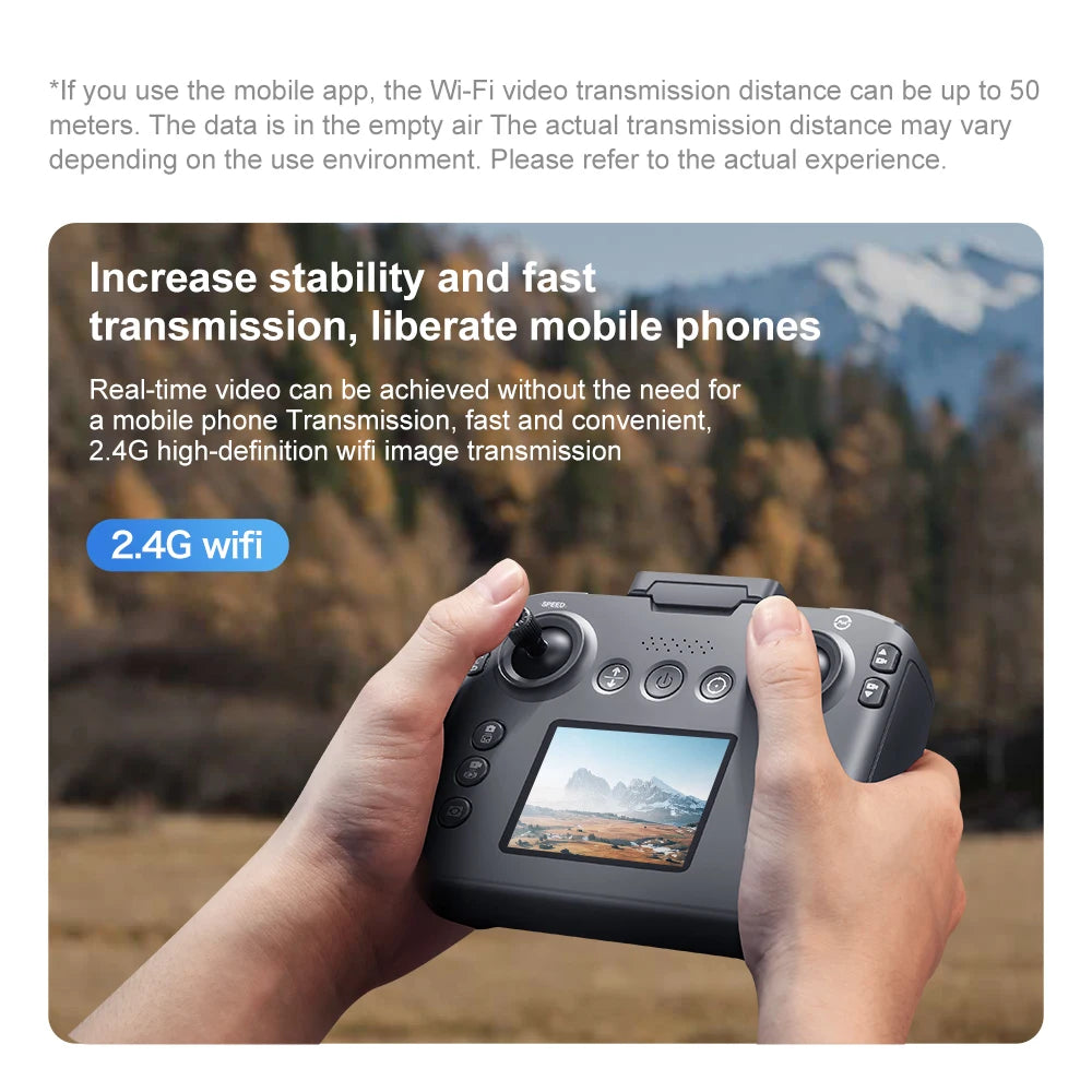 Mini dron profesional Lenovo V666 4K con doble cámara 8K, evitación inteligente de obstáculos, cuadricóptero sin escobillas, juguete RC para niños