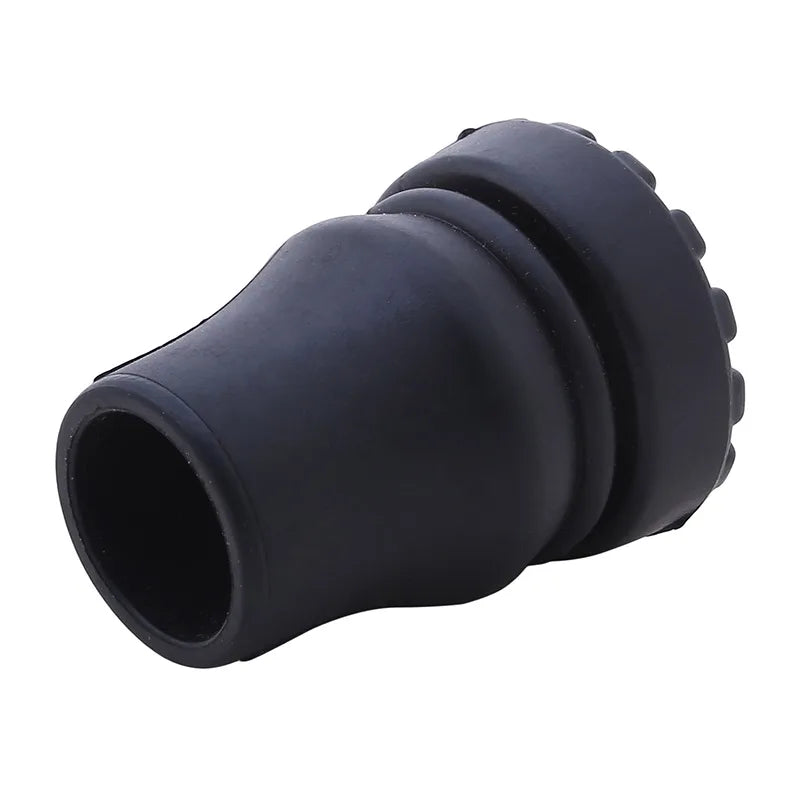 Bâton de marche antidérapant 16-22mm, béquille, coussinets inférieurs, protection d'escalade, randonnée, trekking, pointe de poteau, 1/4 pièces