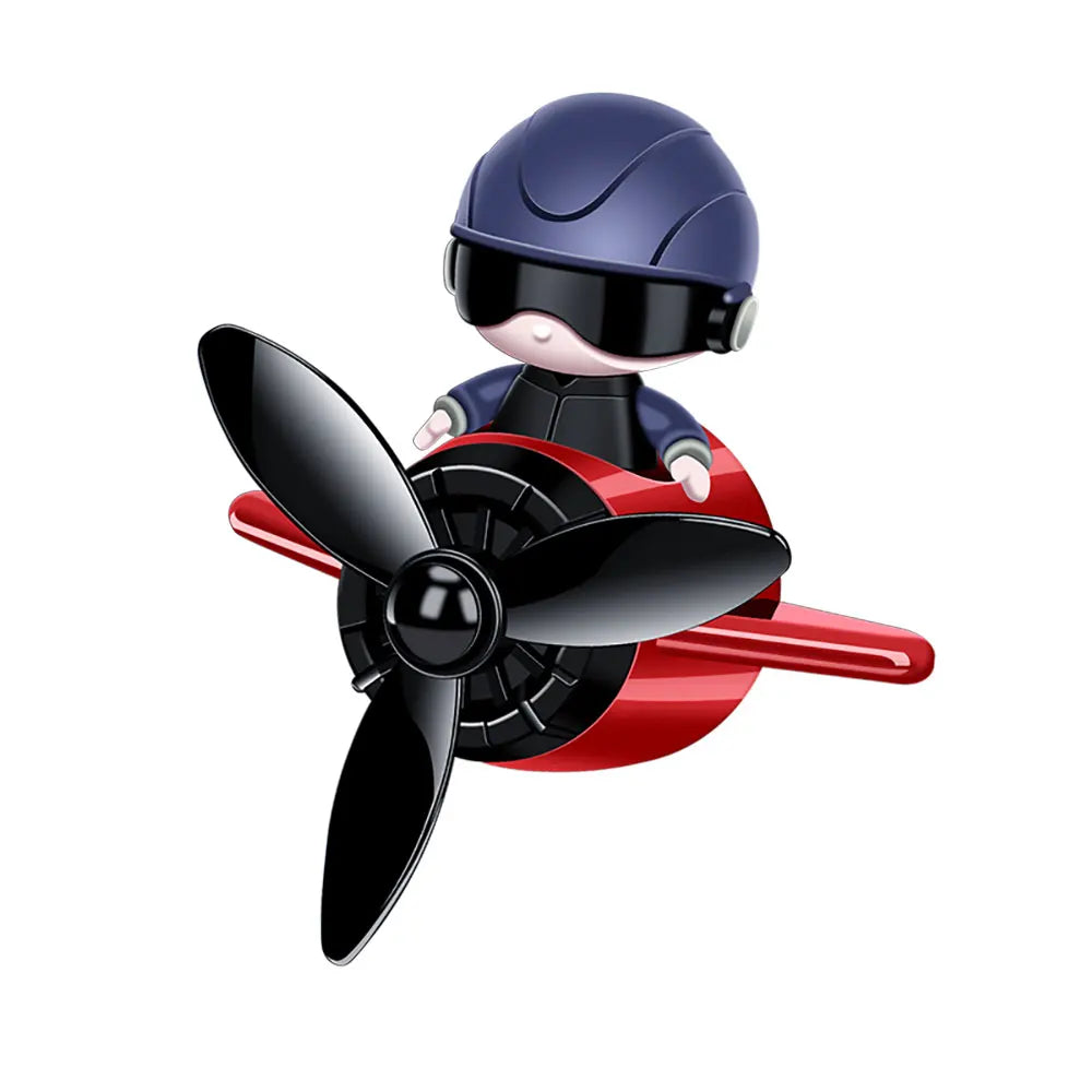 Désodorisant de voiture, aromathérapie, accessoires automobiles, diffuseur de parfum intérieur, Force aérienne créative, petit avion, Design de dessin animé