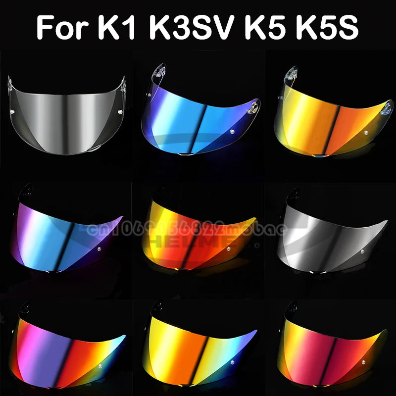 Para AGV K5 K5S K5-S K3SV K1 K1S Compact ST Casco de motocicleta, visera, lente, pantalla, gafas integrales, accesorios Para Moto Casco