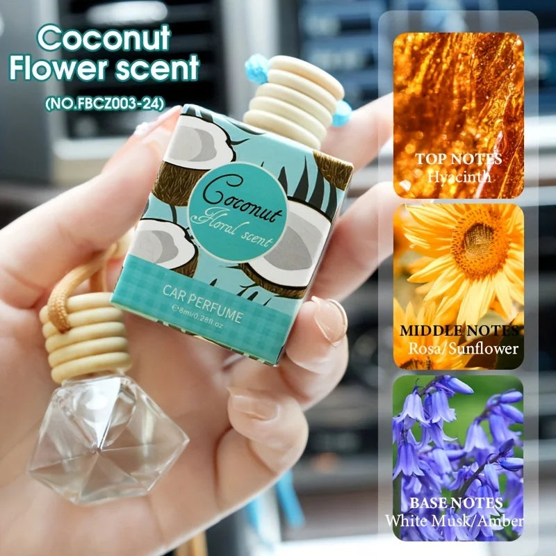 Désodorisant de voiture, parfum longue durée, adapté à la voiture, à la maison, au bureau, à la salle de bain, à la chambre à coucher, aromathérapie intérieure de voiture