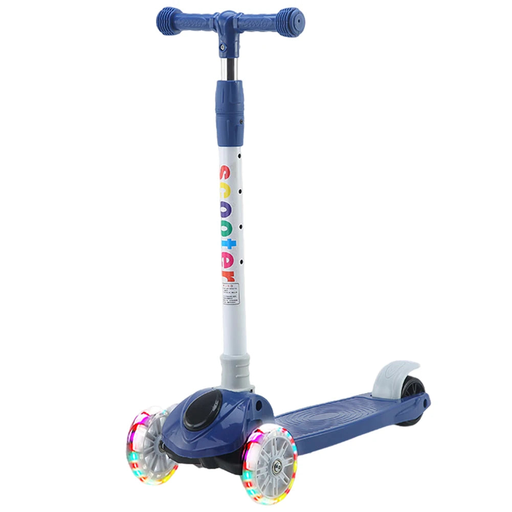 Trottinette Enfant Roues Lumineuses Réglable — 3 à 10 Ans Décontracté