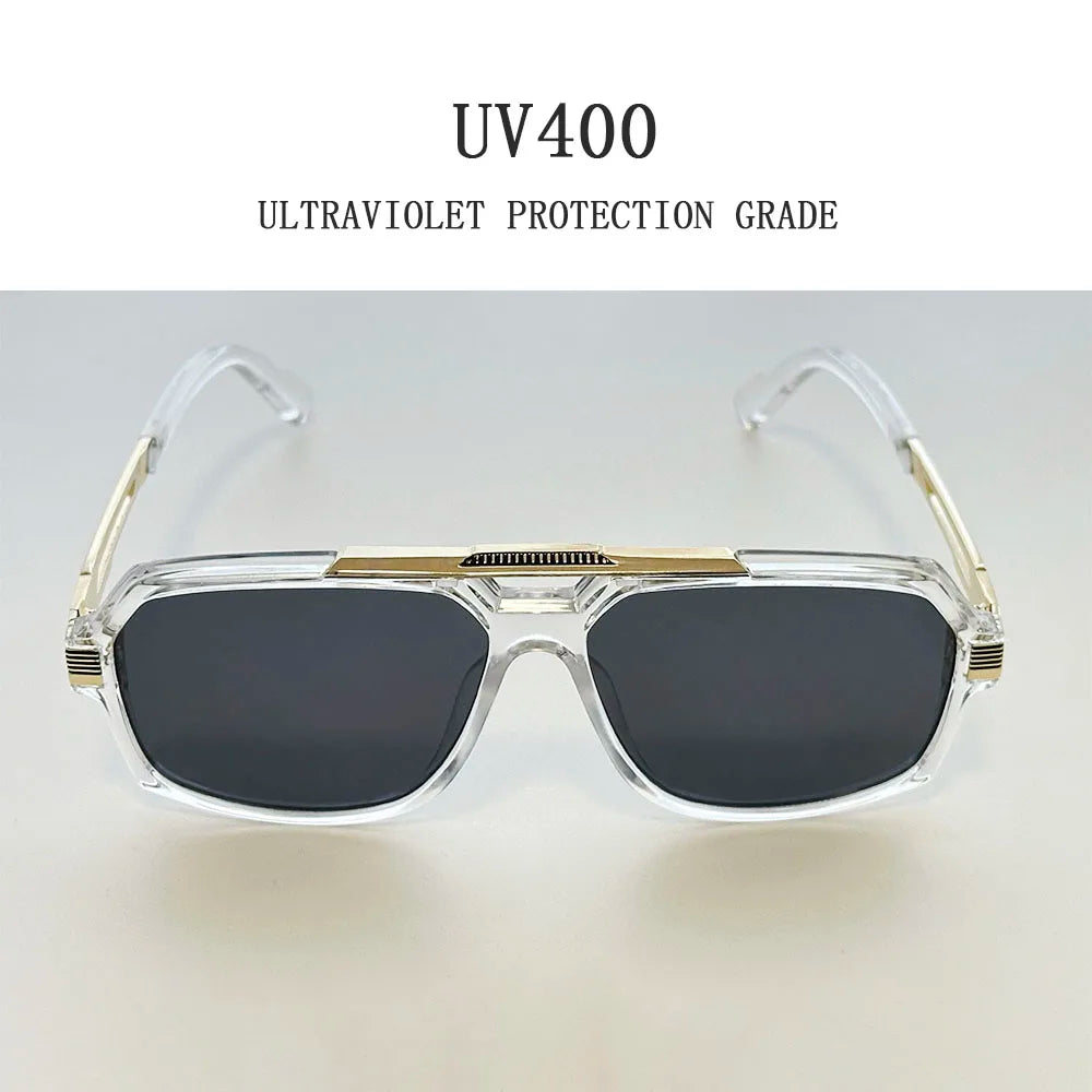 2026 Gafas de Sol de Lujo para Mujer Vintage Gafas de Sol Cuadradas para Hombre Envío Directo Gafas de Moda Gafas de Sol Hombre Gafas de Sol Mujer