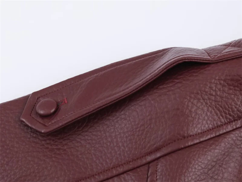 Veste femme automne 2025 nouveau noir à manches longues galets Faux cuir veste moto Style personnalité mode