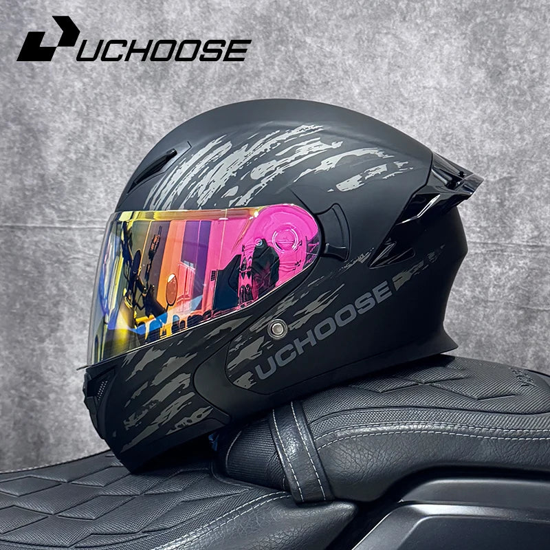 Casque de moto DOT de haute qualité quatre saisons course de Motocross modulaire rabattable hommes femmes casque tout-terrain casque gratuit