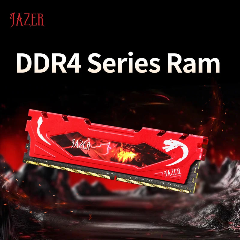 Mémoire RAM DDR4 8 Go 3200 MHz JAZER pour ordinateur de bureau
