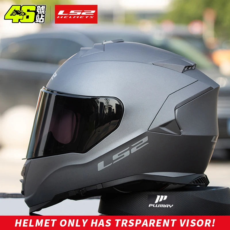 Casco de motocicleta integral LS2 STORM ff800, certificación ECE