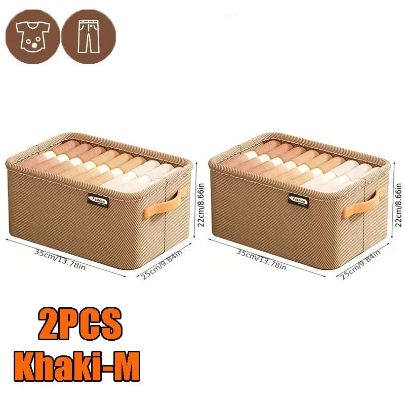 Wardrobe Storage Box for closet storage, underwear drawers, bedroom cabinet, socks, bra, pants organizer