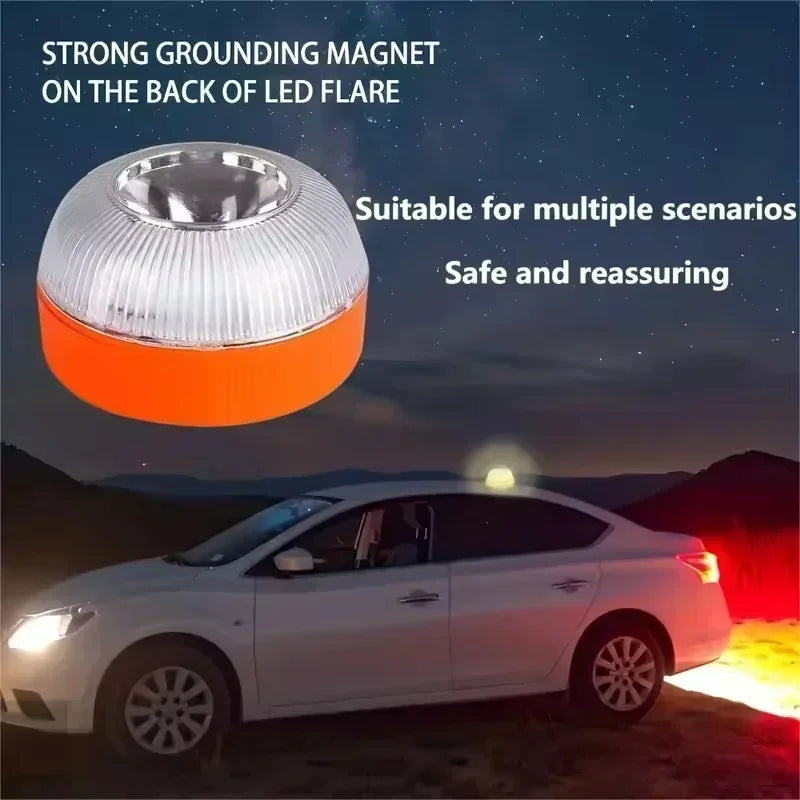 Nouvelle lampe de signalisation d'urgence V16 2026 avec géolocalisation, homologuée DGT 3.0, avec carte SIM et données payantes jusqu'en 2038