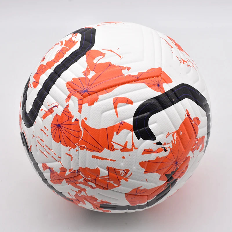 Ballon de Football PU Taille 5 Cousu Machine — Match & Entraînement Extérieur