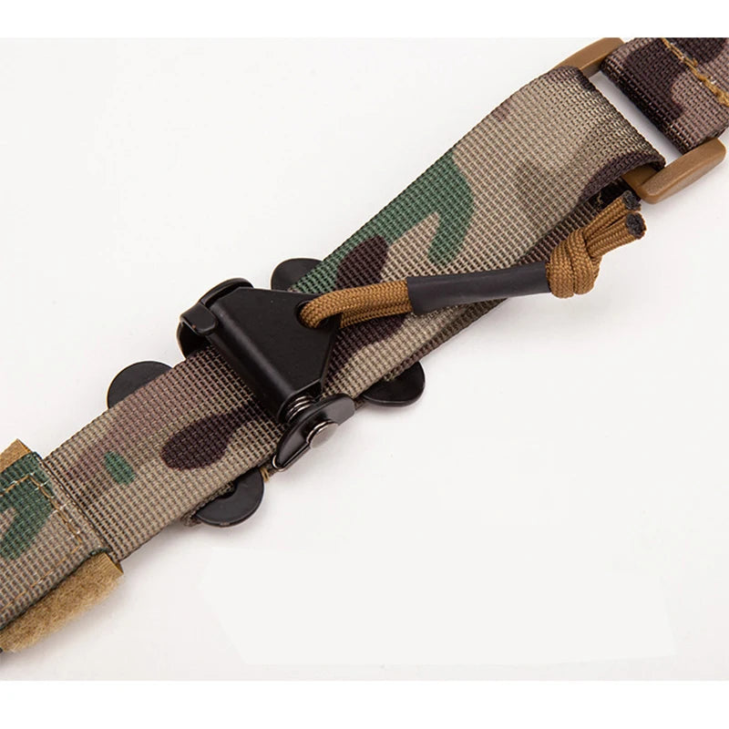 Élingue tactique pour fusil de chasse, amovible, rembourré à 2 points, équipement de tir modulaire de Combat, accessoires de sangle MC