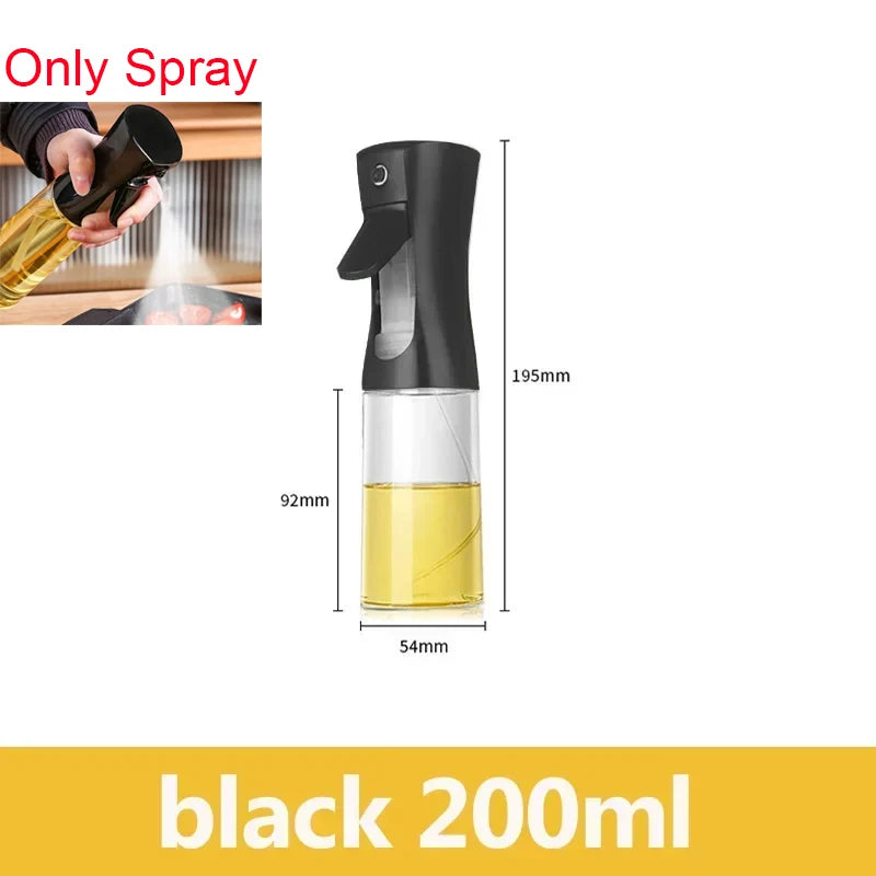 Pulvérisateur d'huile de cuisine en plastique 2 en 1, 500 ml, flacon pulvérisateur d'huile d'olive, distributeur d'huile pour barbecue, cuisson, rôtissage, pique-nique, outil de cuisine