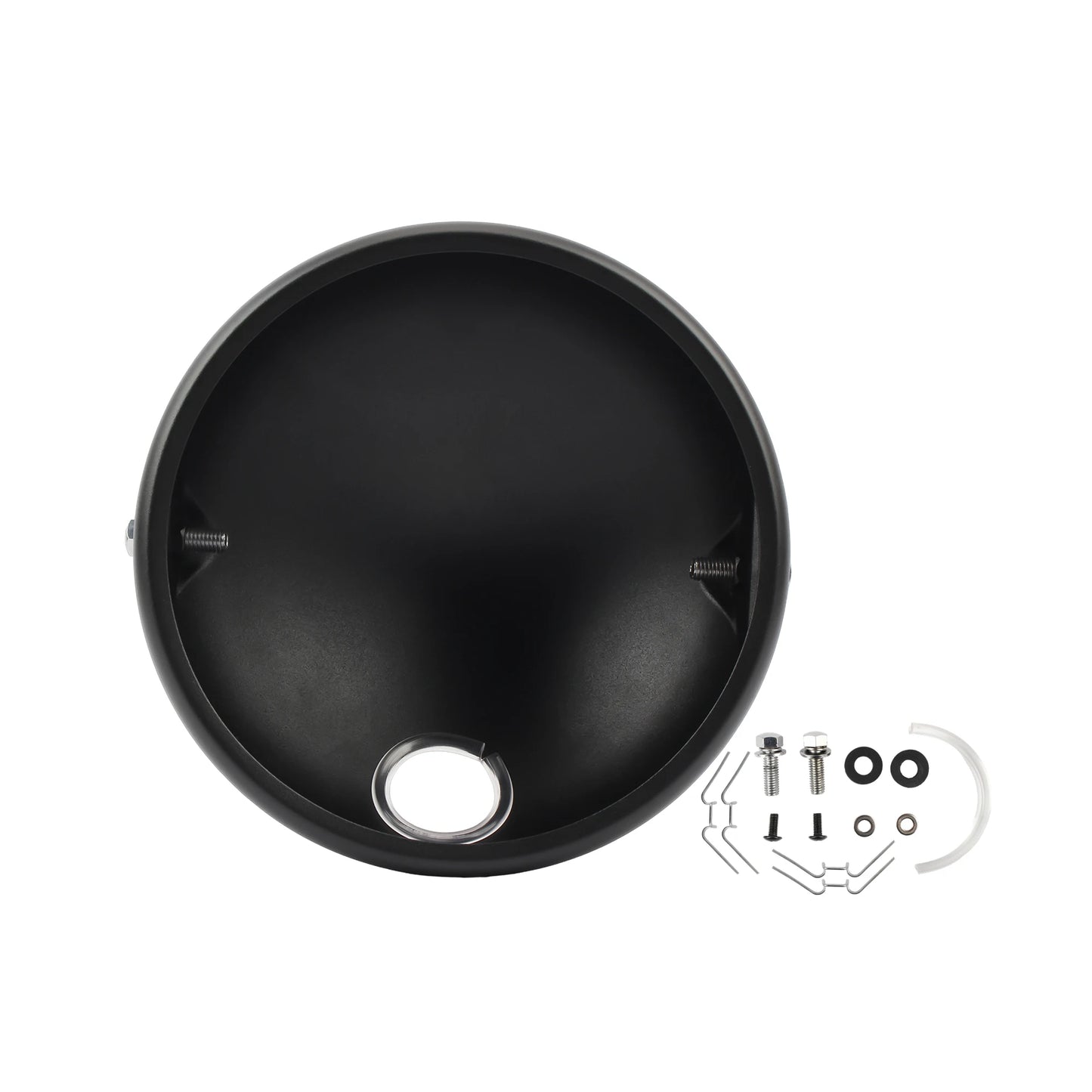 Boîtier universel phare LED moto 5,75/7 pouces — support de base modifié, rétro