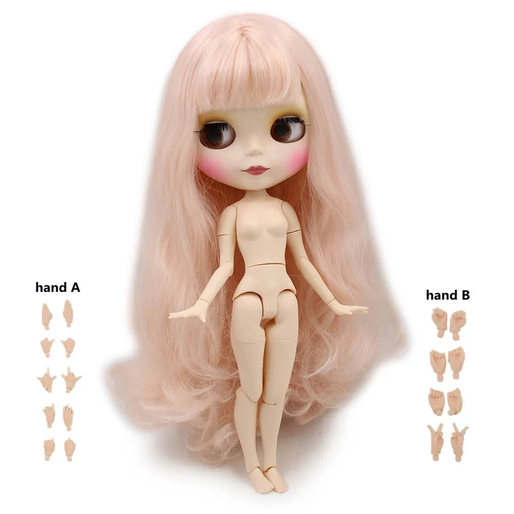 ICY DBS Blyth Muñeca de 1/6 cuerpo articulado DIY BJD juguetes de moda muñecas niña regalo oferta especial en venta con set de manos A y B
