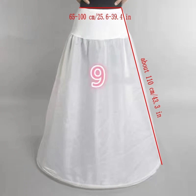 Jupon Crinoline, jupe cerceau, sous-jupe Vintage pour robe, plusieurs Styles pour mariage nuptial