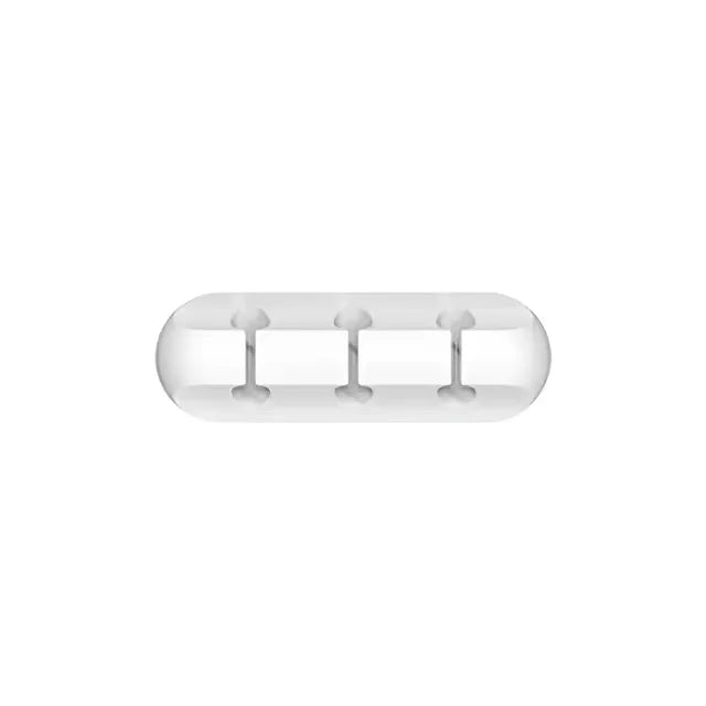 Organizador de cables de silicona, enrollador de cable USB, clips de gestión autoadhesivos para ratón, teclado, auriculares para iPhone Huawei