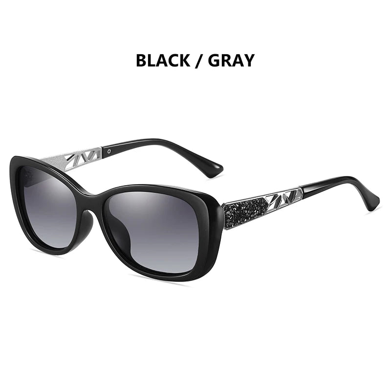 LM 2024 gafas de sol de mujer con lentes degradadas polarizadas, diseño de lujo para damas, elegantes, UV400, gafas de moda, Lunette De Soleil Femme