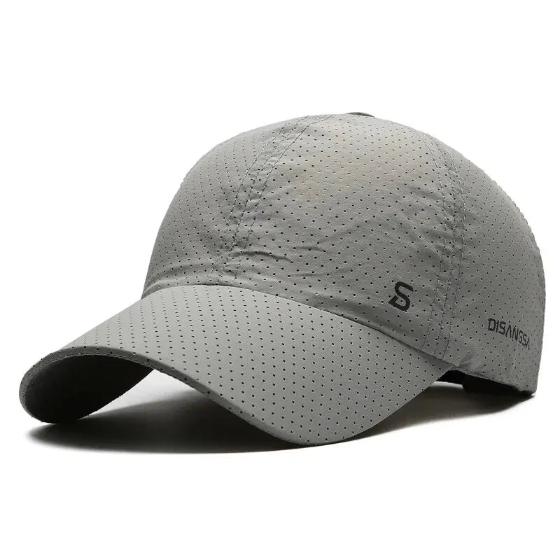 Casquette de course pour hommes, Design Original, fine, séchage rapide, respirant, langue de canard, plein air, soleil, pêche d'été, casquette de Baseball