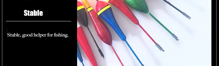 Ensemble de 10 Flotteurs de Pêche — Taille Mixte, Bouée Bobber