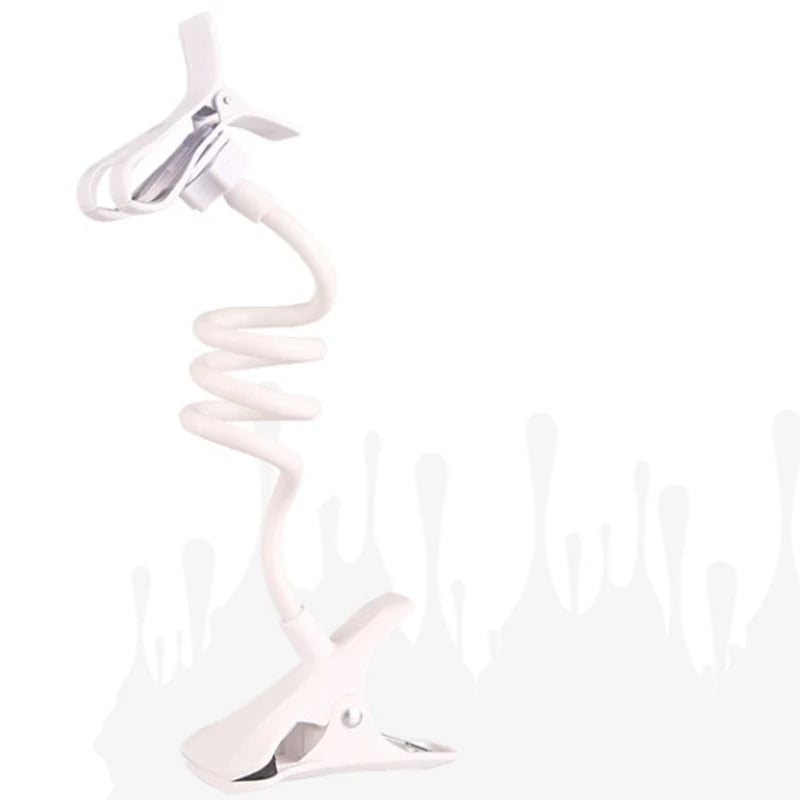 Soporte universal flexible para teléfono móvil, soporte perezoso ajustable, clip para teléfono móvil, cama para el hogar, soporte de escritorio, soporte rápido para smartphone