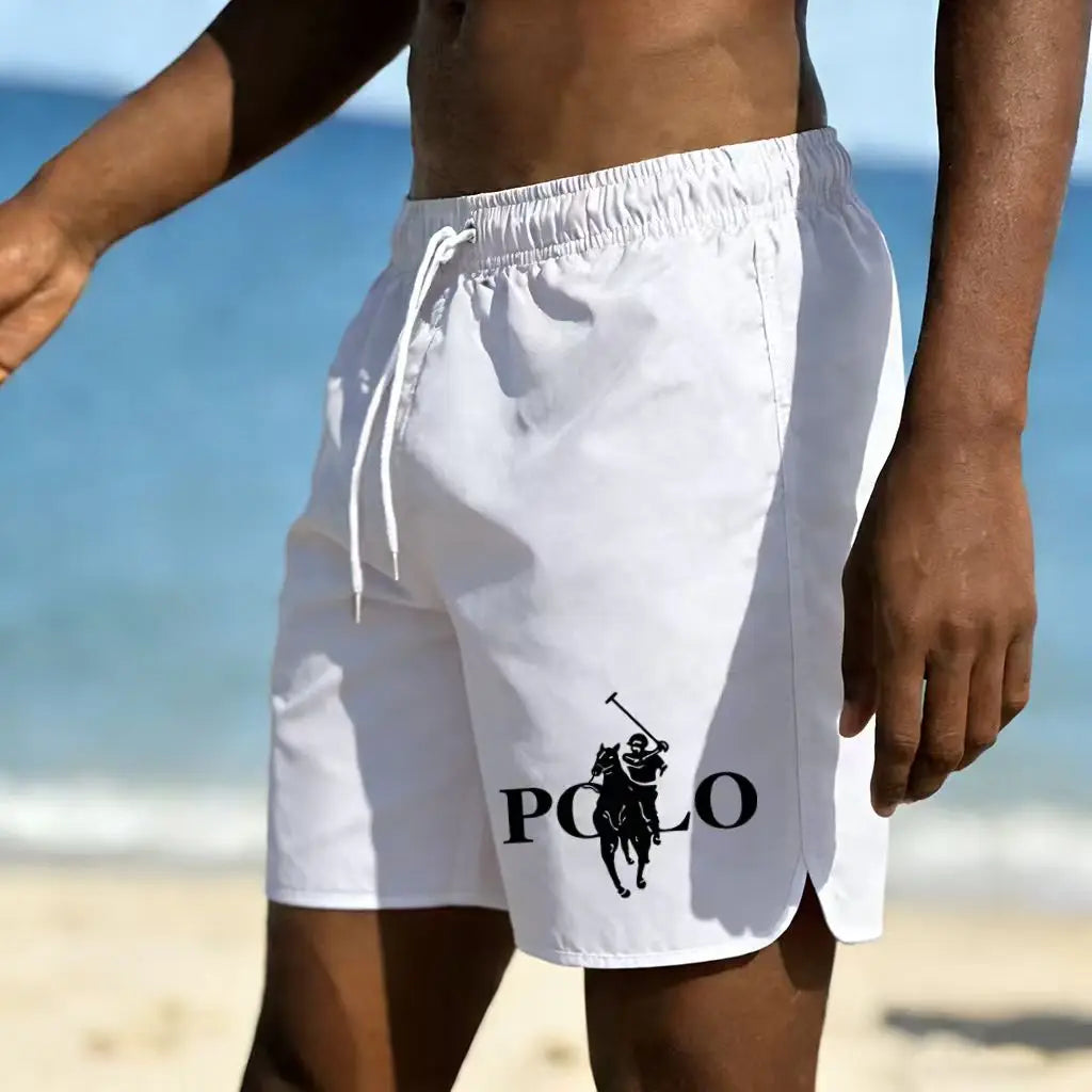 Short de Plage Imprimé Homme — Léger, Respirant, Séchage Rapide, Natation & Vacances