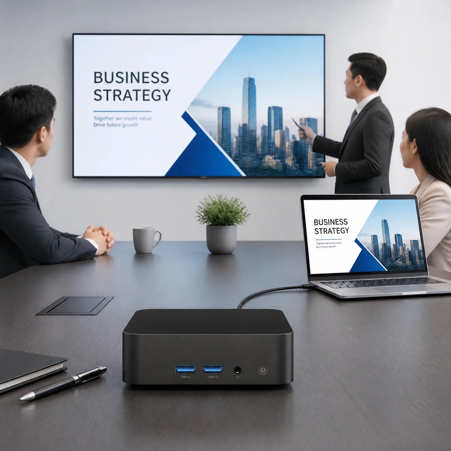 Mini PC Gaming Intel Core i9-10980HK / i3-6100U Windows 11 — 16/32 Go RAM, SSD 256Goà 2To, WiFi 6, 4K