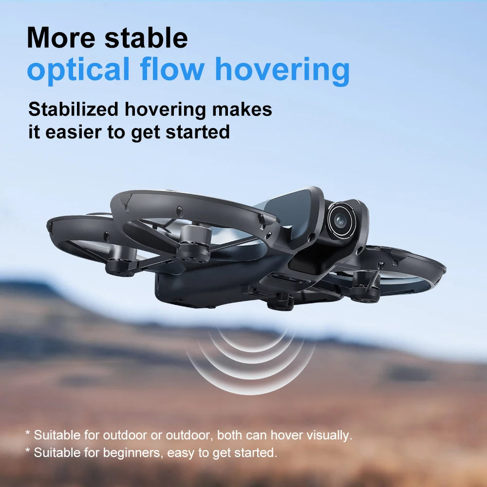 Mini dron profesional Lenovo V666 4K con doble cámara 8K, evitación inteligente de obstáculos, cuadricóptero sin escobillas, juguete RC para niños