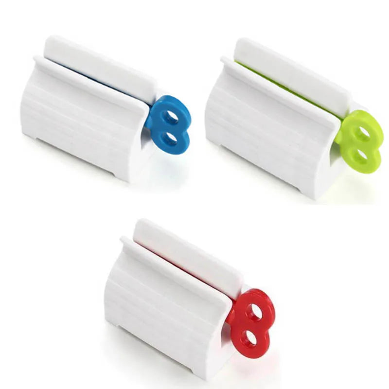 Rolling Toothpaste Squeezer for Lazy Man, Shampoo, Manual Clip, Versatile Facial Cleanser, 1/3 Pieces