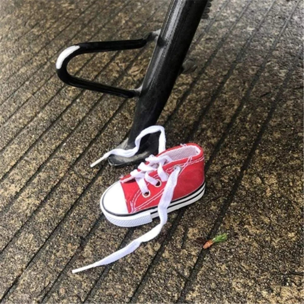 Couverture de Béquille Moto en Forme de Chaussure — Décor Créatif Vélo & Scooter