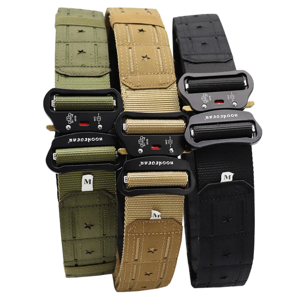 Ceinture de skip Dul2 pour homme, sangle à dégagement rapide, système Molle, airsoft, chasse, durable, extérieur, nouveau