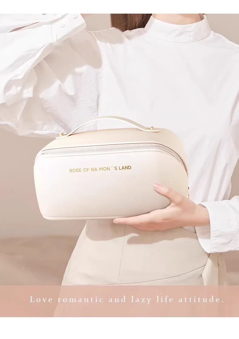 Organisateur de Maquillage Femme — Trousse de Toilette, Sac Cosmétiques Voyage