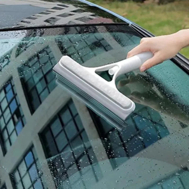 Essuie-glace multifonction, brosse de nettoyage de vitres de maison, pulvérisateur, brosse de nettoyage de savon, brosse en caoutchouc automobile pour la maison