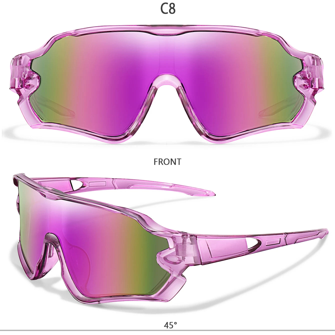 9-15 ans enfants cyclisme lunettes de soleil garçons et filles Sports de plein air équitation UV400 Camping lunettes pêche vélo lunettes pour enfants