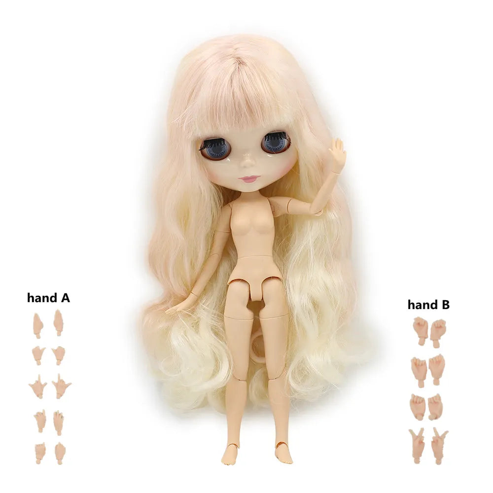 ICY DBS Blyth Muñeca de 1/6 cuerpo articulado DIY BJD juguetes de moda muñecas niña regalo oferta especial en venta con set de manos A y B