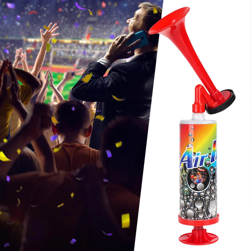 Corne à Air Réutilisable Supporter Football PP Portable — Match, Événement Sportif & Fête
