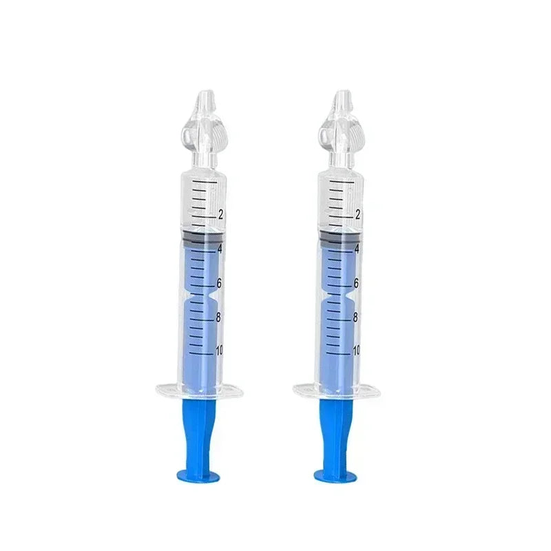 Jeringa de aspiración nasal de silicona para bebés, limpiador antártico para niños, lavador nasal para rinitis, irrigador nasal reutilizable, lavado para niños